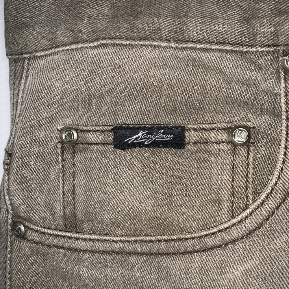 VTG Karl Kani Relax Loose Fit Cargo Jeans Men 36x30 HipHop Y2K Grunge Streetwear